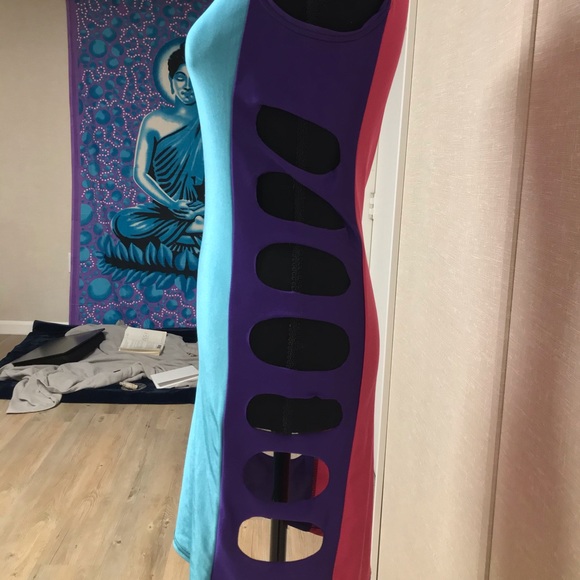 AMI CLUBWEAR SEXY RAVE DRESS - Picture 2 of 8